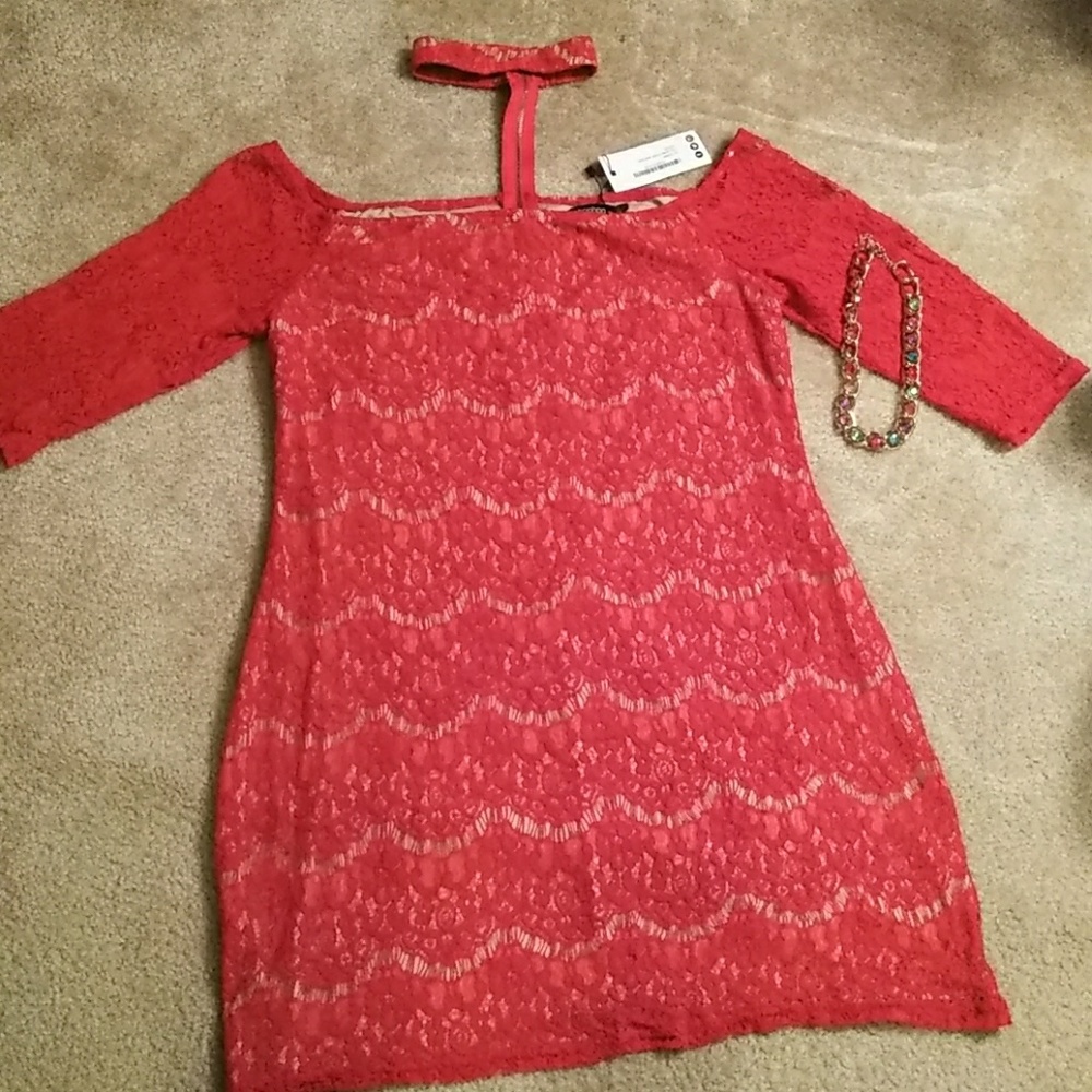 ⭐️SOLD Boohoo Choker Dress